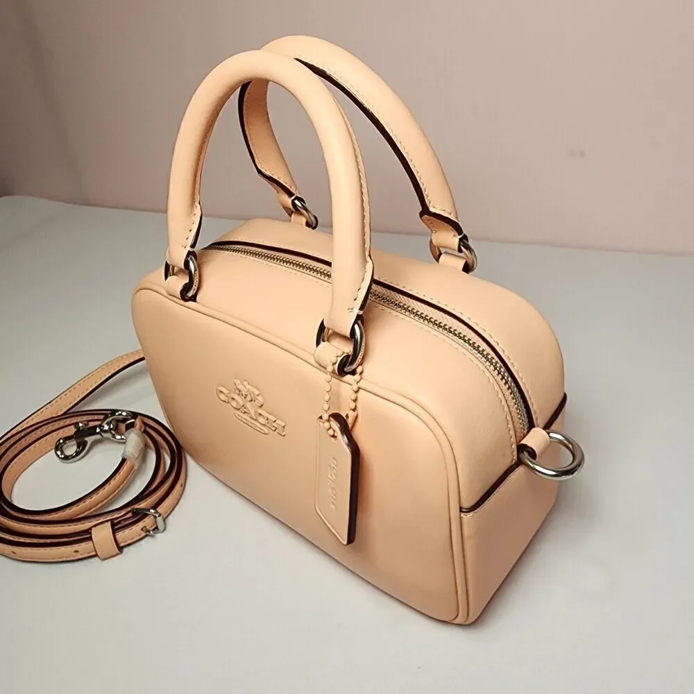 NWT Coach CT776 Satchel Crossbody In Faded Blush